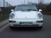 Porsche 911 Typ 964 Carrera 4 - Ansicht von vorne frotal - gleiche Blickebene